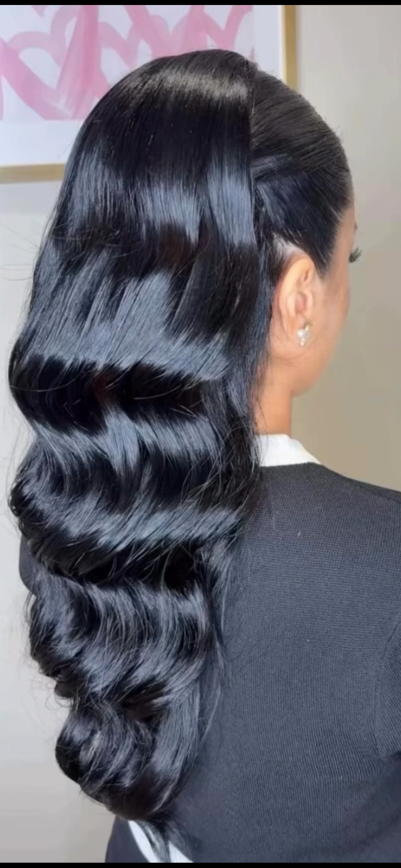 Coiffure de soirée réalisée au salon Maryline Beauty à Fès